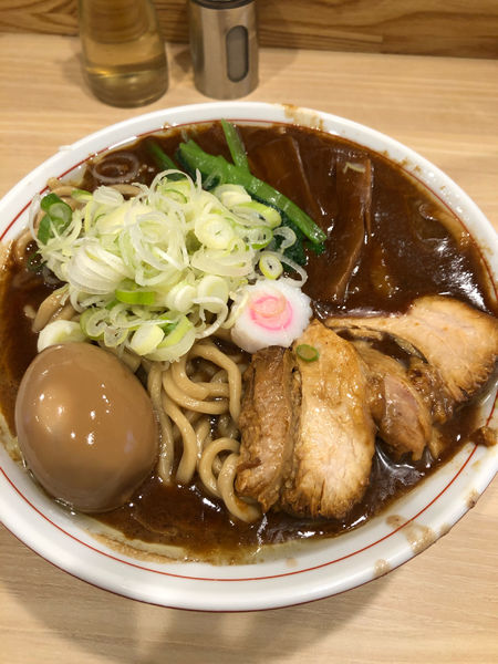 「六等星こってり　味玉」@麺や 六等星の写真