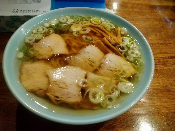 「醤油チャーシュー麺」@丸信ラーメン 駅前店の写真