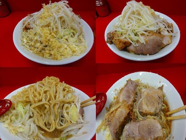 「小豚850円　野菜ニンニク脂」@ラーメン二郎 大宮公園駅前店の写真