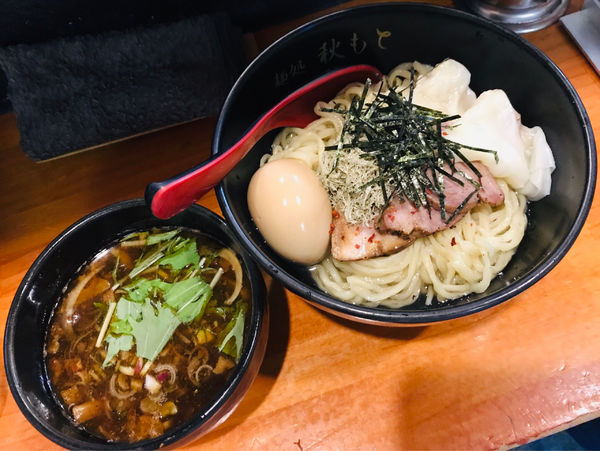 「特製つけ麺＋肉飯」@麺処 秋もとの写真