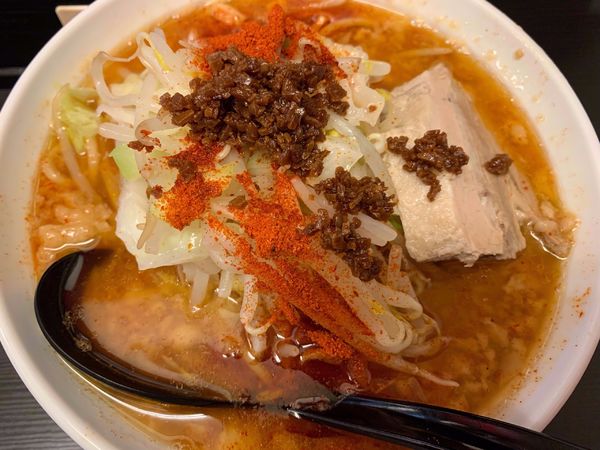 「ひるド郎」@辛口肉ソバ ひるドラ 日本橋店の写真