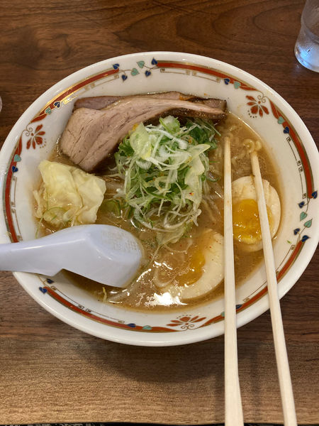 「味噌卵らーめん」@狼スープの写真