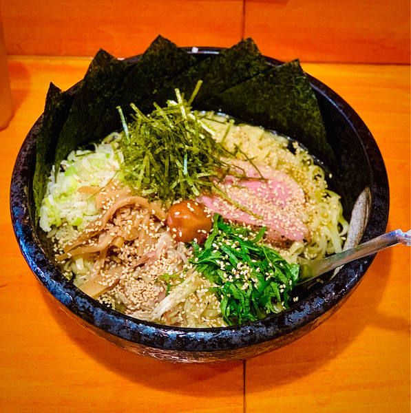 「昆布出汁冷やし鴨中華」@中華そば はな田の写真