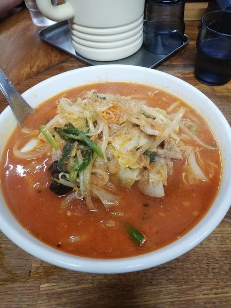 「タンメン 赤」@天狗 北越らーめんの写真