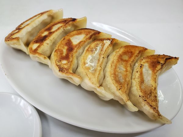 「鍋貼餃子」@栄来軒の写真