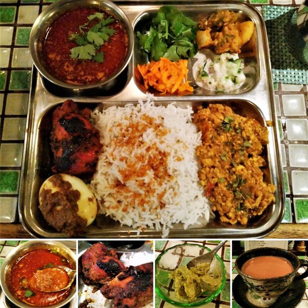 「タンブララッサキーマプレート ＋チキンティッカ＝1200円」@ガヤバジの写真