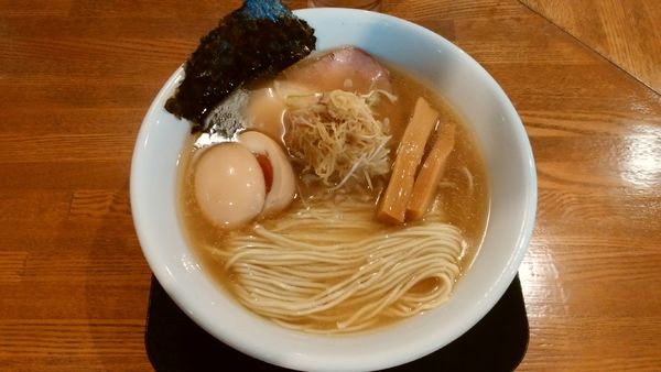 「有機卵のしょうがそば¥935-」@中華そば みはしの写真