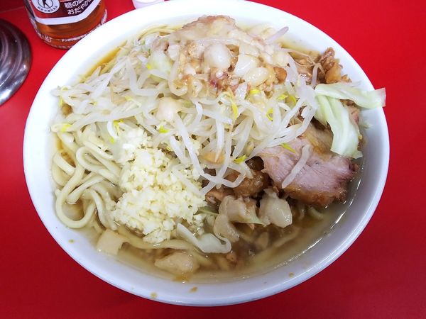 「小　ニンニクアブラ　750円」@ラーメン二郎 大宮公園駅前店の写真