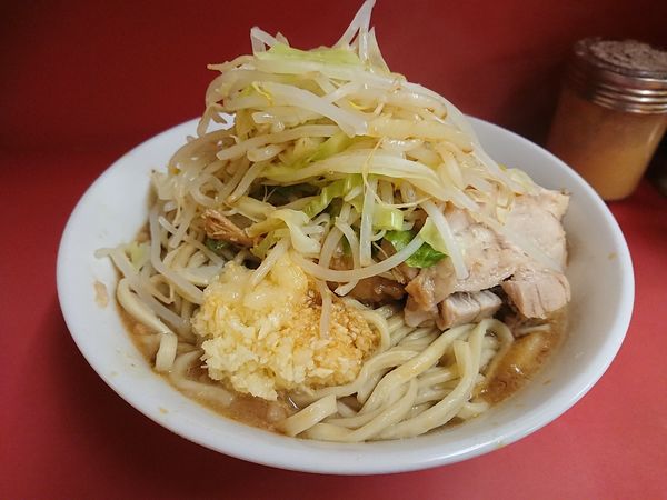 「小豚 どろどろ」@ラーメン二郎 ひばりヶ丘駅前店の写真