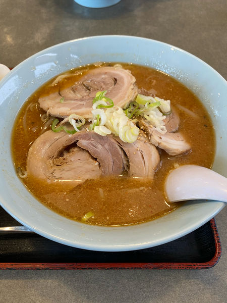 「3枚みそチャーシューメン」@くるまやラーメン 伊勢崎店の写真