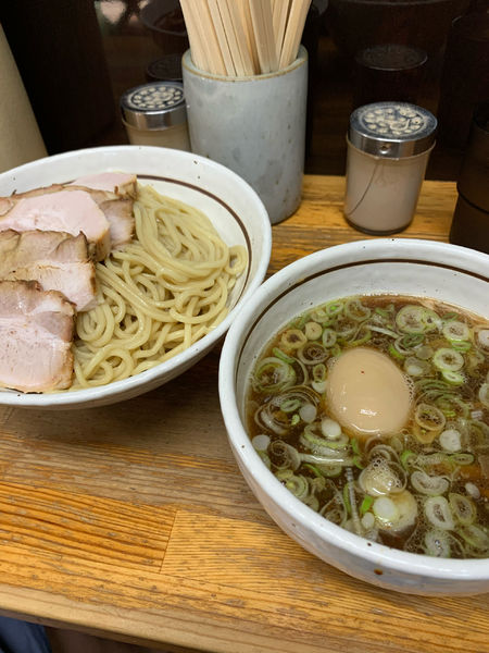 「チャーシュー味玉つけ麺」@中華そば・つけめん 甲斐の写真