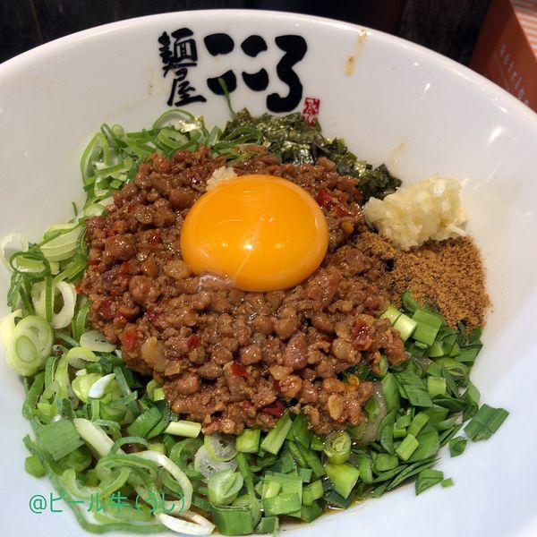 「台湾まぜそば(500円 開店サービス価格)」@麺屋こころ 蕨店の写真