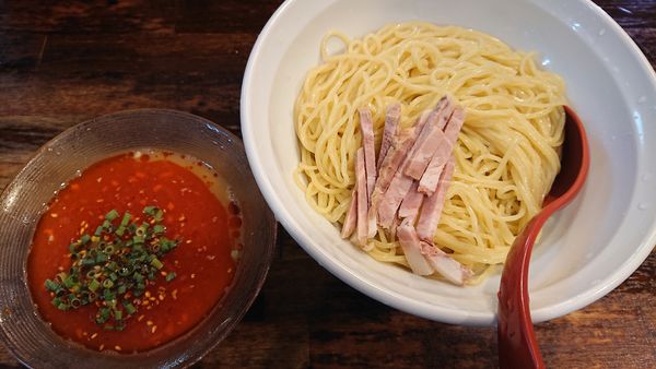 「(夏季限定)冷したんたん辛つけ麺 800円」@麺処まるわの写真