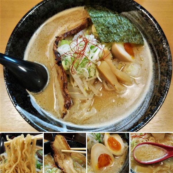 「味噌らぁめん　800円」@ゑぞ食堂の写真