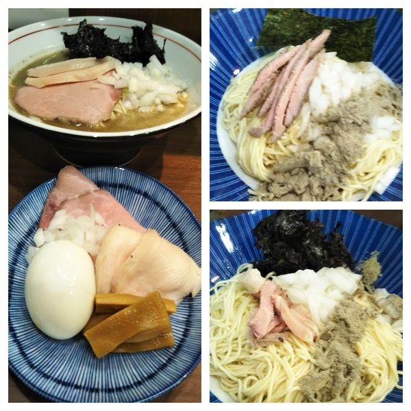 「濃厚煮干しそば＋和え玉＋和え玉」@Noodle&Spice curry 今日の1番の写真