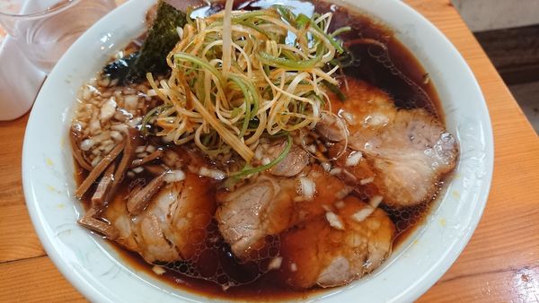 「ネギチャーシューラーメン並(1,050円)」@ラーメン専門 珉珉の写真