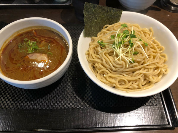 「カレーつけ麺」@ブラウンの写真