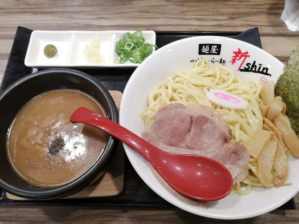 「魚介豚骨つけ麺(大盛、冷盛)」@麺屋 つけ麺・らーめん 新の写真