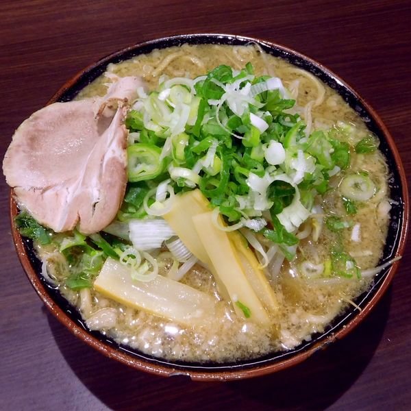 「ネギラーメン（880円）麺少し柔らかめ」@ラーメン ホープ軒の写真