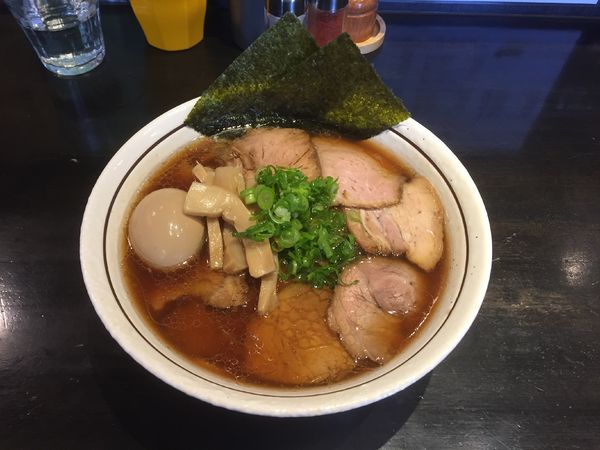 「中華そば　大盛り　チャーシュー増し」@中華そば しながわの写真