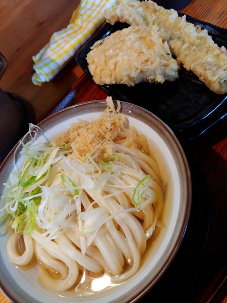 「ひやあつ・とり天＆あなご天増し」@いわしやの写真