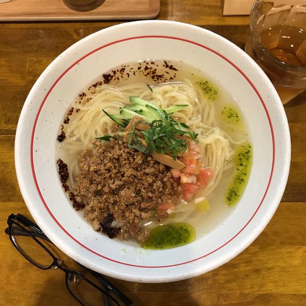 「塩の冷やし麺」@麺屋 ぬまたの写真