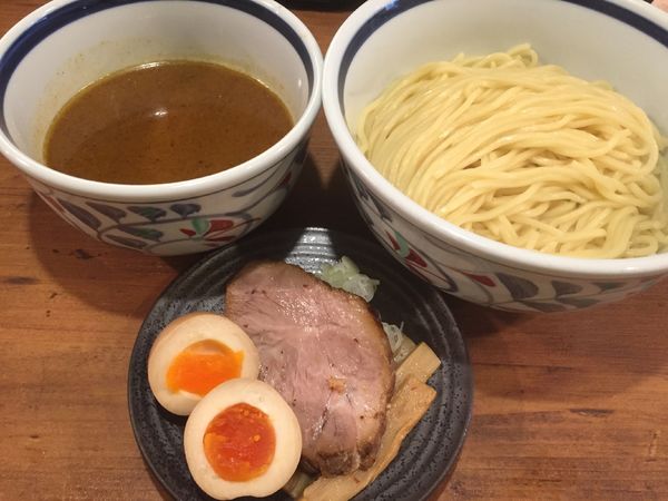 「味玉カレーつけめん（880円）」@中華そば 志の田の写真