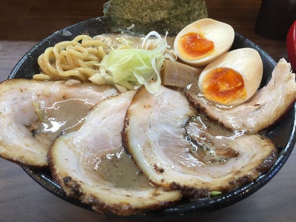 「味玉チャーシューラーメン（1100円）」@麺処 となみの写真