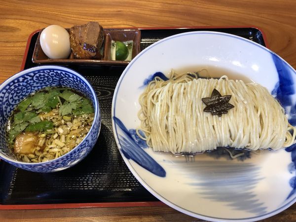 「特製つけそば1050円」@食煅 もみじの写真