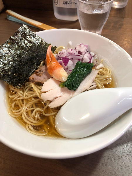 「極上蟹清湯ラーメン」@煮干し中華そば 山形屋の写真