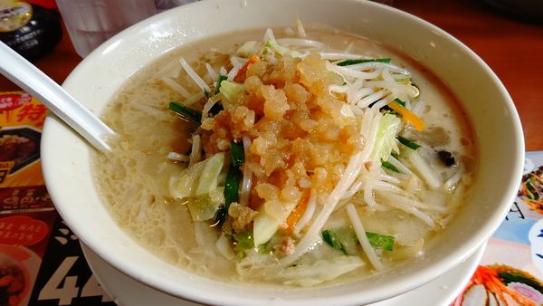 「塩野菜たんめんこってり７４０円」@野菜らーめん 幸楽苑 青梅店の写真