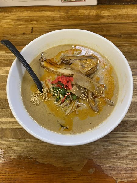 「胡麻味噌ラーメン」@ラーメン屋 桑原亭 東川口店の写真
