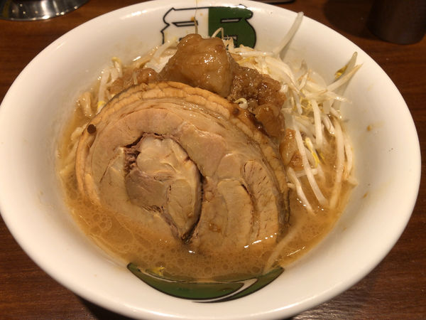 「雷そば　ミニ」@ラーメン 雷 東京本丸店の写真