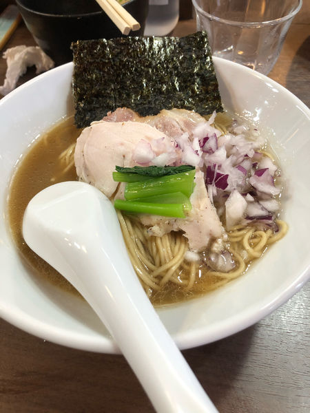 「限定蟹煮干し濃厚ラーメン」@煮干し中華そば 山形屋の写真