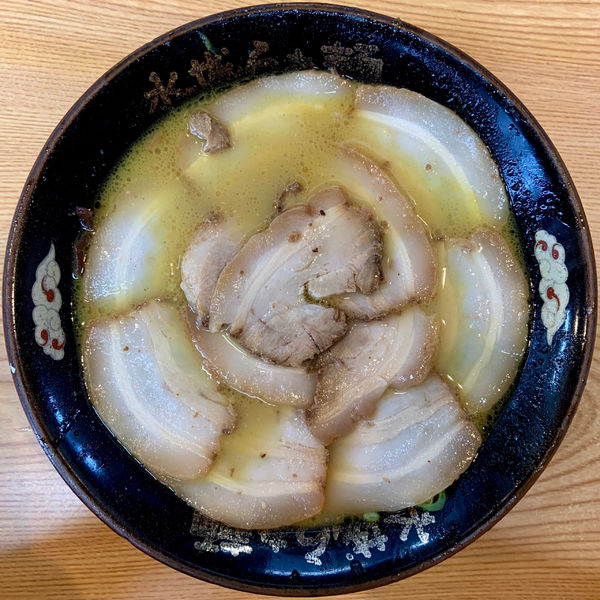 「チャーシューめん (780円) カレー味 (100円)」@水城らあ麺の写真