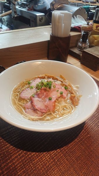 「魚介塩蕎麦 清湯」@芛堂寺の写真