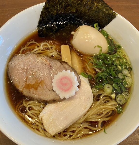 「味玉中華そば」@中華そばのあい川の写真