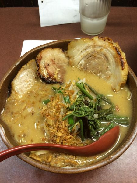 「信州味噌　炙りチャーシュー」@麺場 龍吟の写真