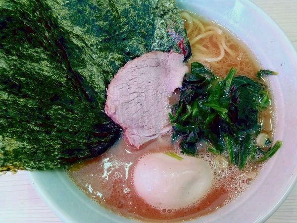 「らーめん＋のり＋半熟玉子」@家系 武の極みの写真