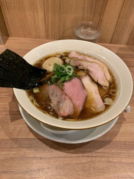 「特製醤油＆肉どん」@麺処 ほん田 秋葉原本店の写真