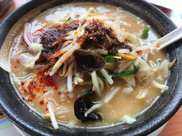 「辛し味噌野菜たんめん」@幸楽苑 ひたちなか店の写真