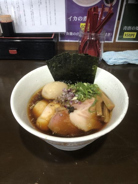 「特製醤油」@麺や 魁星の写真