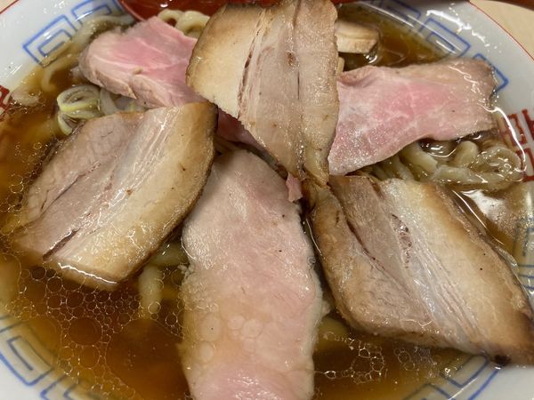 「喜多方らーめん（肉）（醤油）（中）」@食堂 七彩の写真