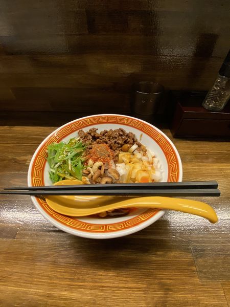 「汁なし坦々麺ごま」@麺や一芯の写真