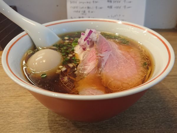 「特製超東京しゃもそば」@麺尊 RAGEの写真