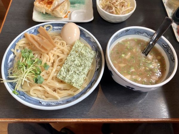 「つけ麺　味玉　中盛」@麺や うしおの写真