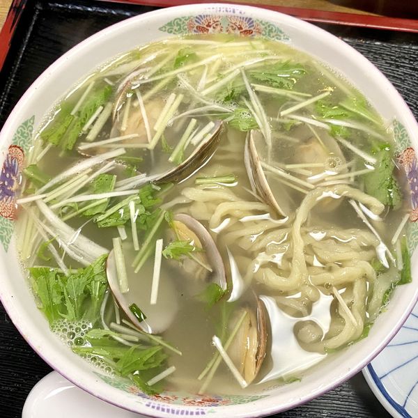 「極しお＆あさり」@さのらーめん 唐沢亭の写真