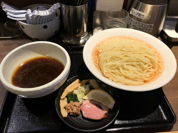 「鴨出汁手揉み醤油つけ麺　特盛」@鴨出汁中華蕎麦 麺屋yoshikiの写真