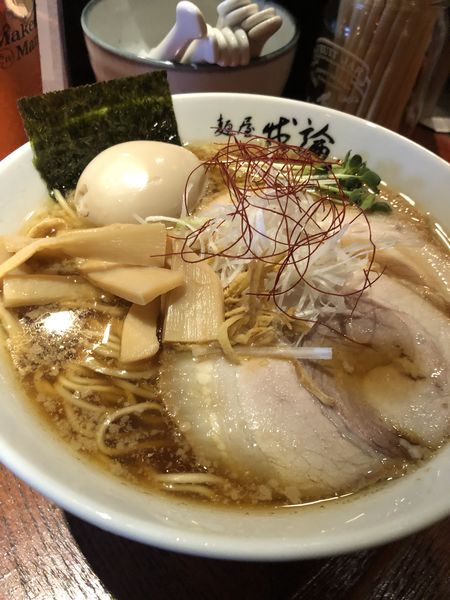 「特製醤油」@麺屋 我論の写真