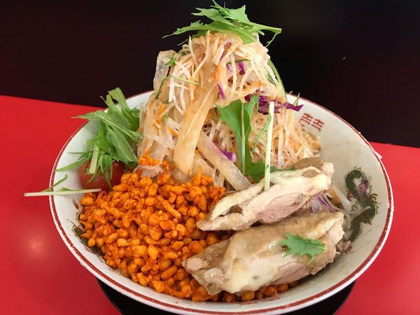 「冷やし中華(950円)」@鷹の目 獨協大学前本店の写真